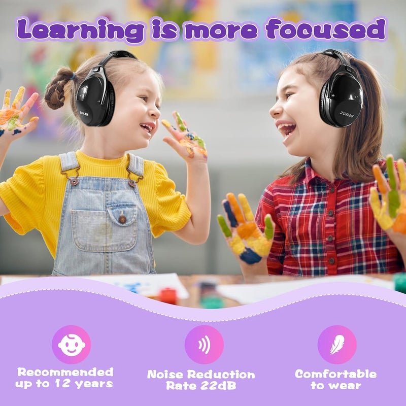 Zohan 030 Kids Noise Cancelling Headphones for Autism Kids Ear Protection - Image 4